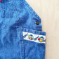 OshKosh Baseball Bear Denim Shortalls