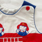 Vintage Fire Truck Bears Romper • 18m - Yellow Clover Vintage Kids Clothes