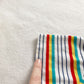 Healthtex Rainbow Stripe Polo - Yellow Clover Vintage Kids Clothes