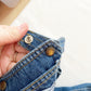 Guess Logo Patch Overalls - Yellow Clover Vintage Kids Clothes