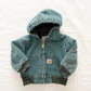 Carhartt Green Work Coat • 2T - Yellow Clover Vintage Kids Clothes