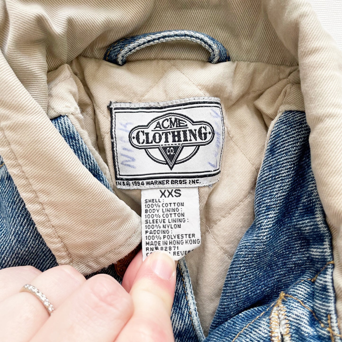 Acme Football Characters Denim Jacket