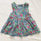 OshKosh Rose Print Dress - Yellow Clover Vintage Kids Clothes