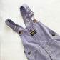 OshKosh Purple Hickory Overalls - Yellow Clover Vintage Kids Clothes