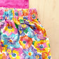 OshKosh Bright Floral Outfit - Yellow Clover Vintage Kids Clothes