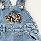 Looney Tunes Overalls - Yellow Clover Vintage Kids Clothes