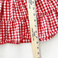 OshKosh Gingham Embroidered Dress - Yellow Clover Vintage Kids Clothes