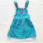 OshKosh Turquoise Floral Cord Skirtall - Yellow Clover Vintage Kids Clothes