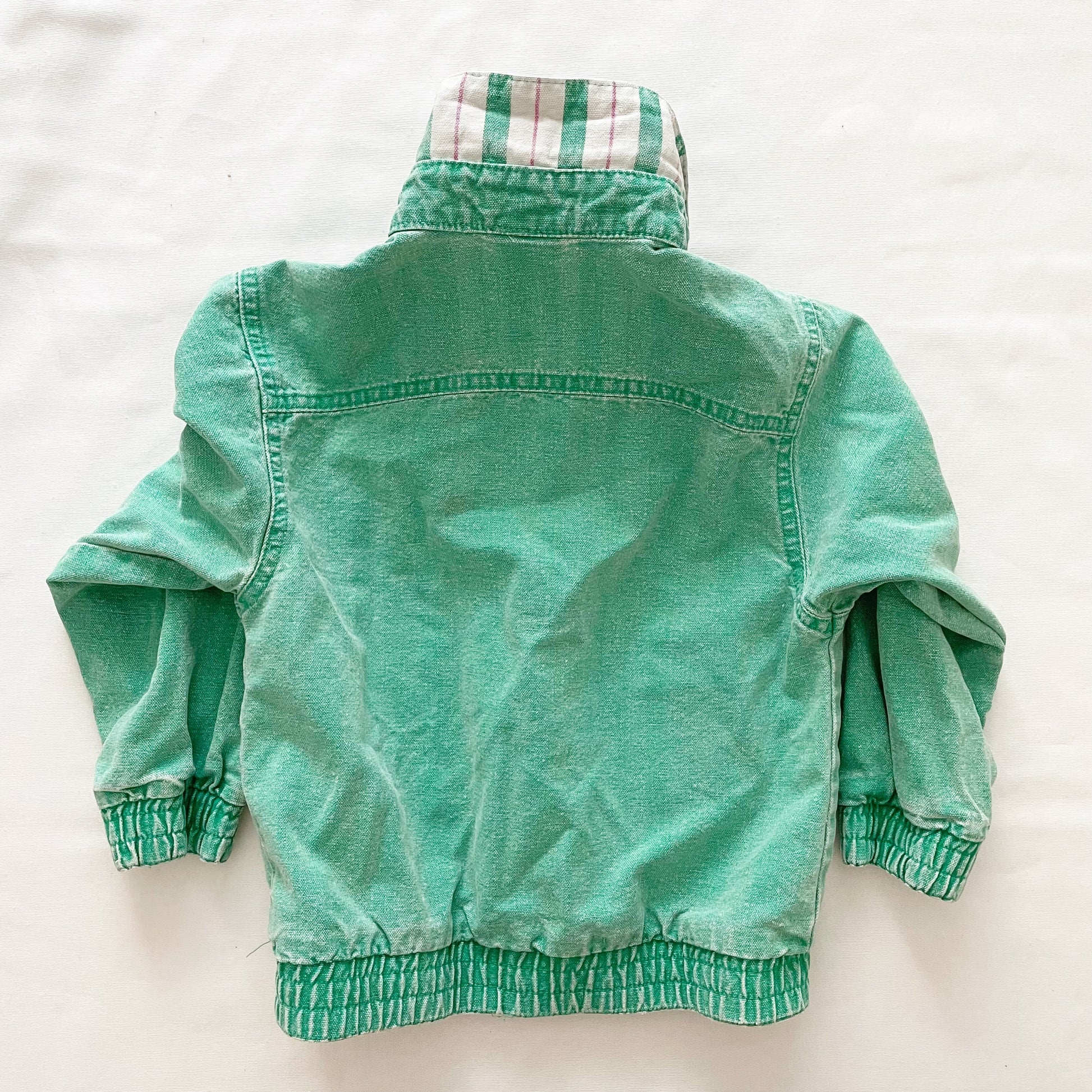 Levi’s Light Green Wash Jacket - Yellow Clover Vintage Kids Clothes