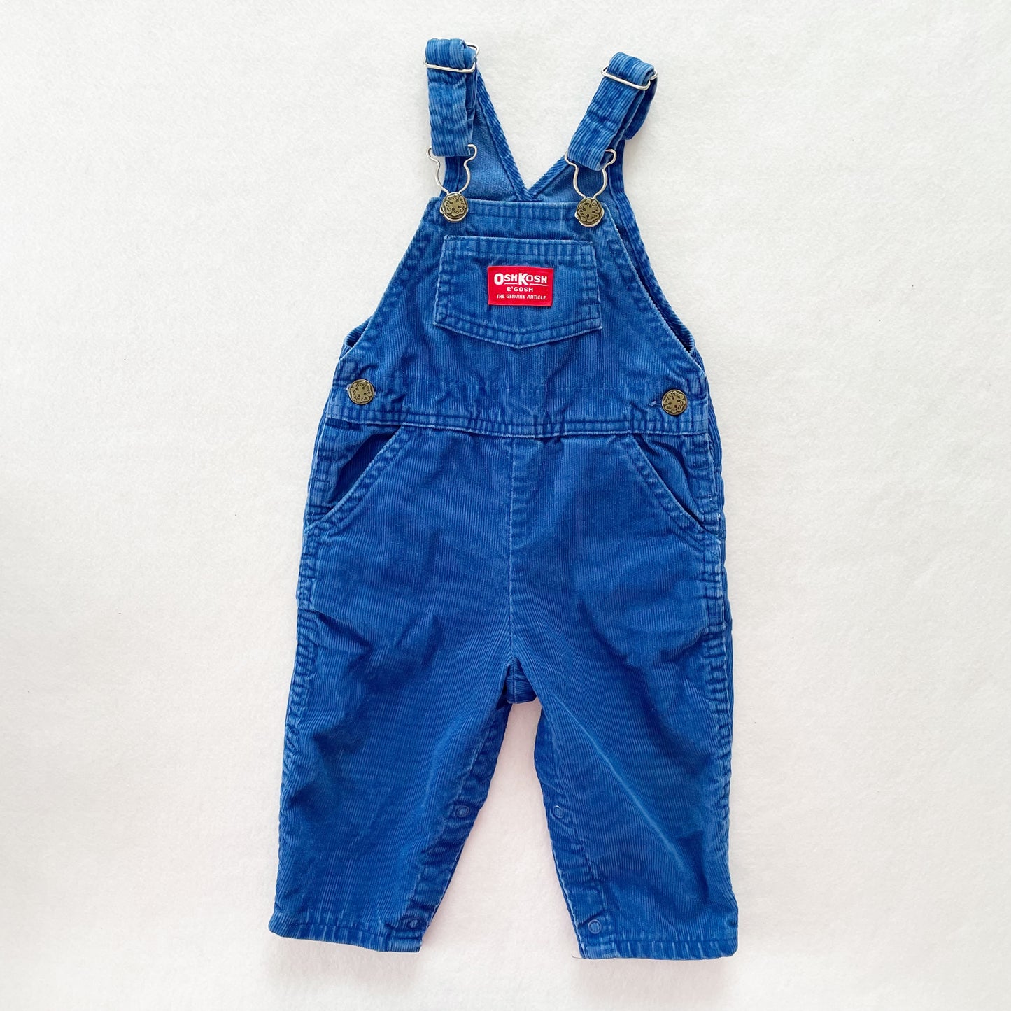 Vintage OshKosh Blue Cord Overalls