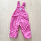 OshKosh Pink Fine Cord Overalls