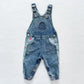 OshKosh Acid Wash Bug Overalls - Yellow Clover Vintage Kids Clothes