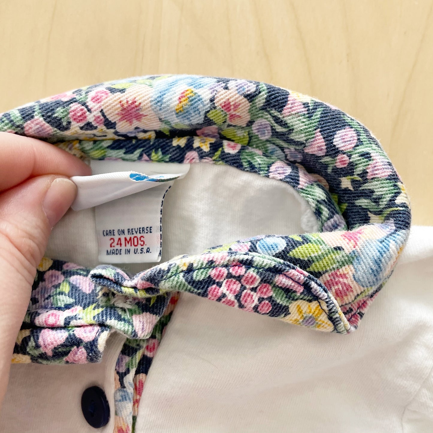 OshKosh Floral Detail Polo Shirt
