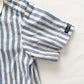 OshKosh Blue Stripe Button Up Shirt - Yellow Clover Vintage Kids Clothes