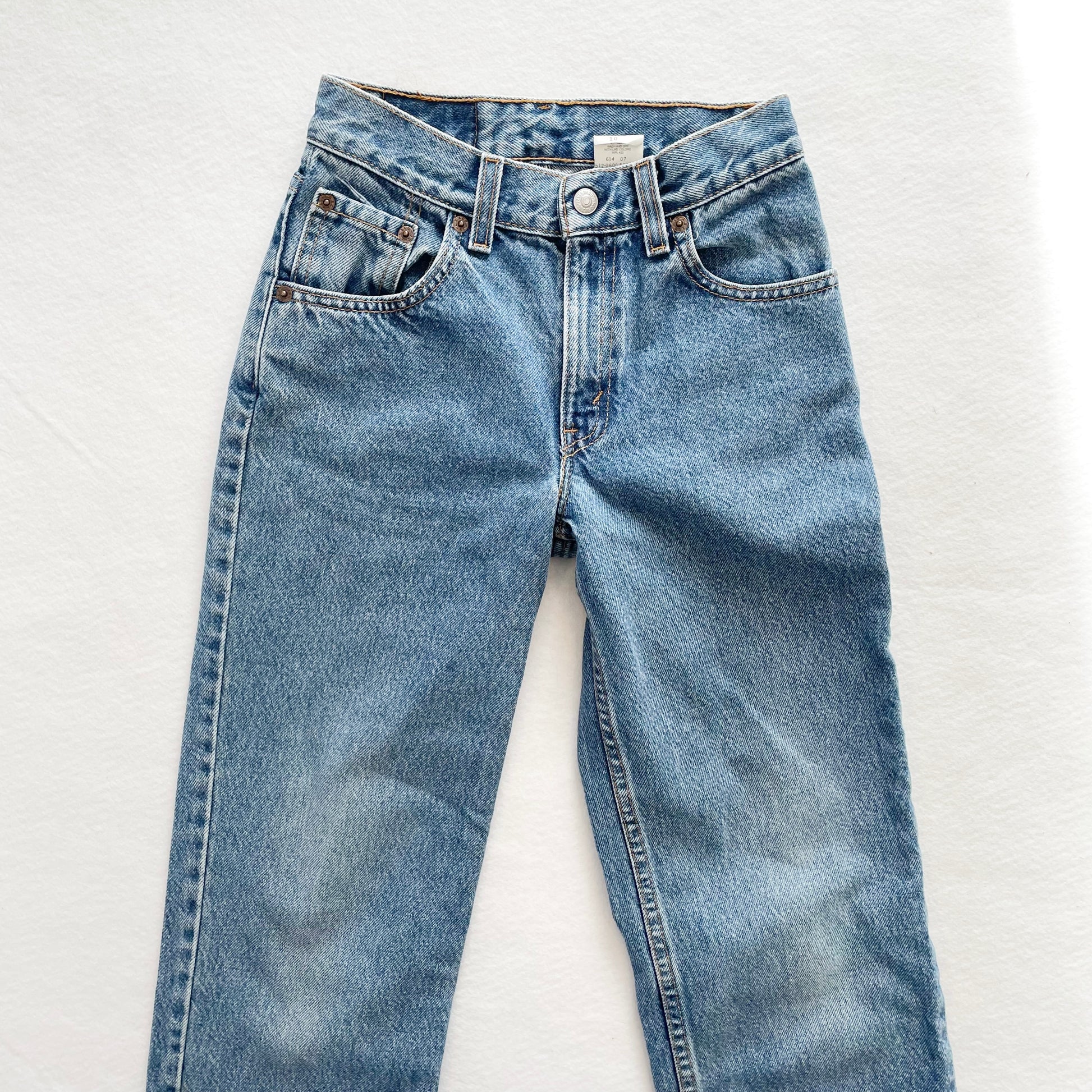 Levi’s 550 Medium Wash Jeans • 10y - Yellow Clover Vintage Kids Clothes