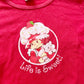 Strawberry Shortcake Graphic Tee - Yellow Clover Vintage Kids Clothes