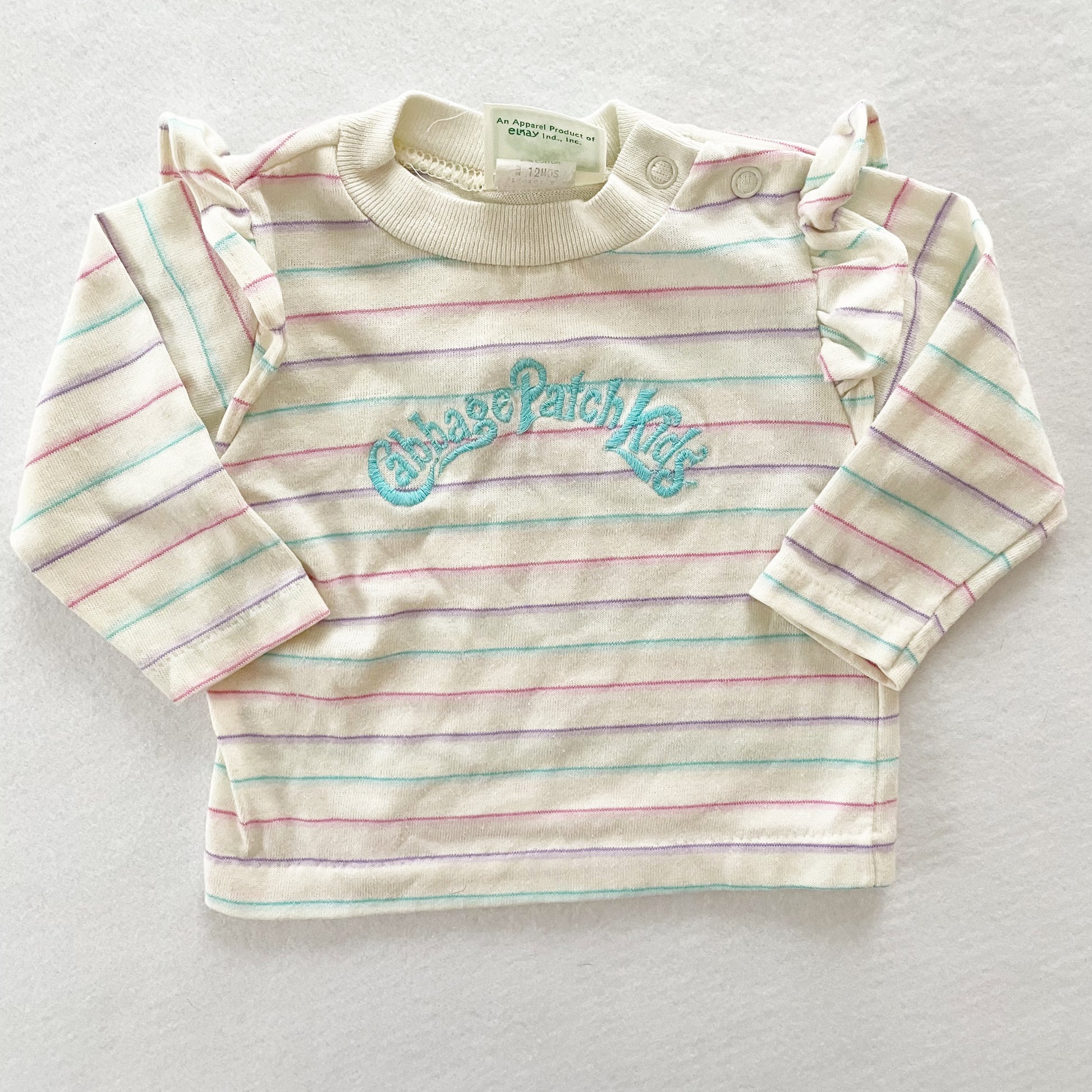 Cabbage Patch Kids Overalls Set - Yellow Clover Vintage Kids Clothes