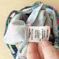 Vintage OshKosh Jewel Tone Floral Overalls - Yellow Clover Vintage Kids Clothes