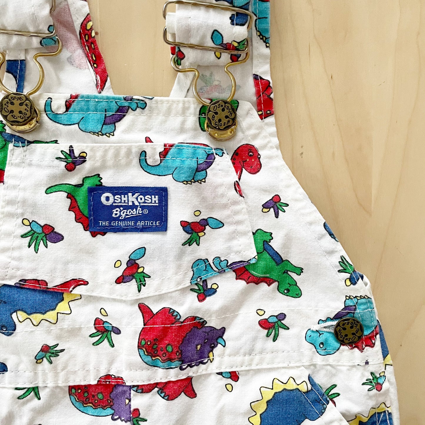 OshKosh Colorful Dino Shortalls