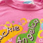 Rugrats Nightgown - Yellow Clover Vintage Kids Clothes
