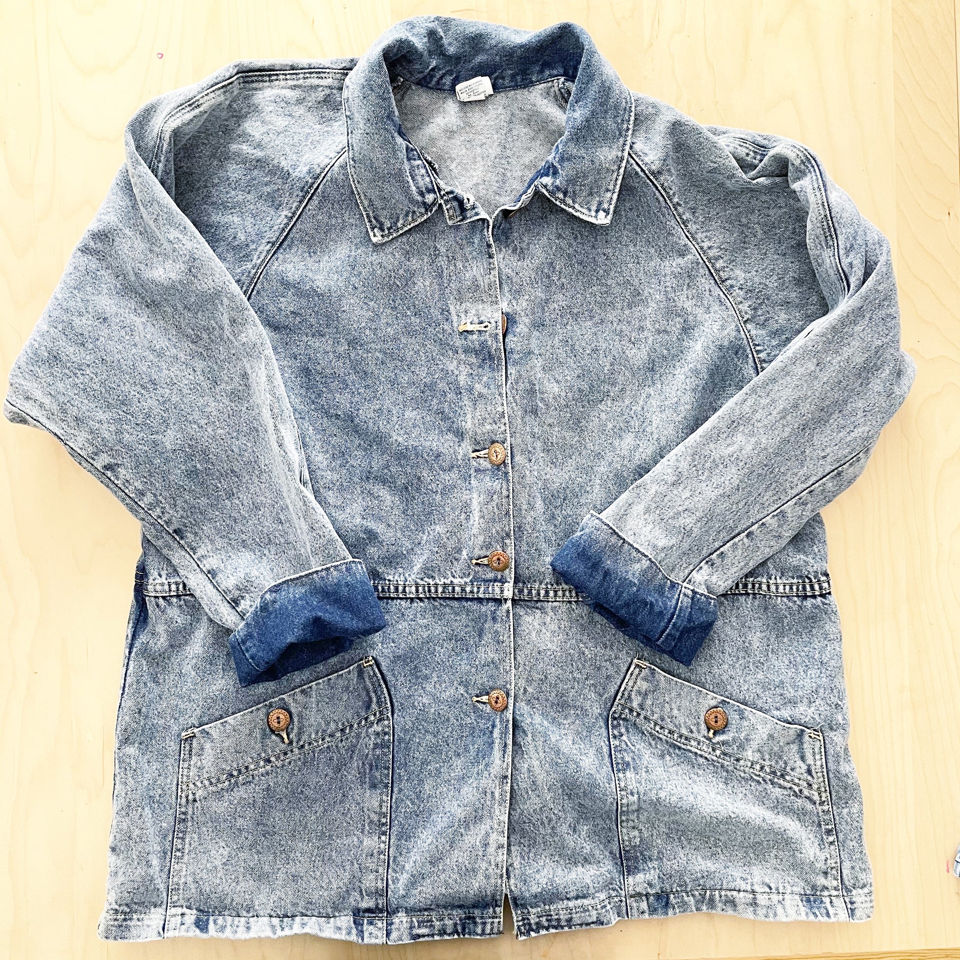 Vintage OshKosh Women’s Acid Wash Chore Coat