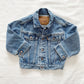 Levi’s Medium Wash Orange Tab Jacket • 2T