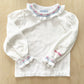 Vintage OshKosh Floral Trim Top
