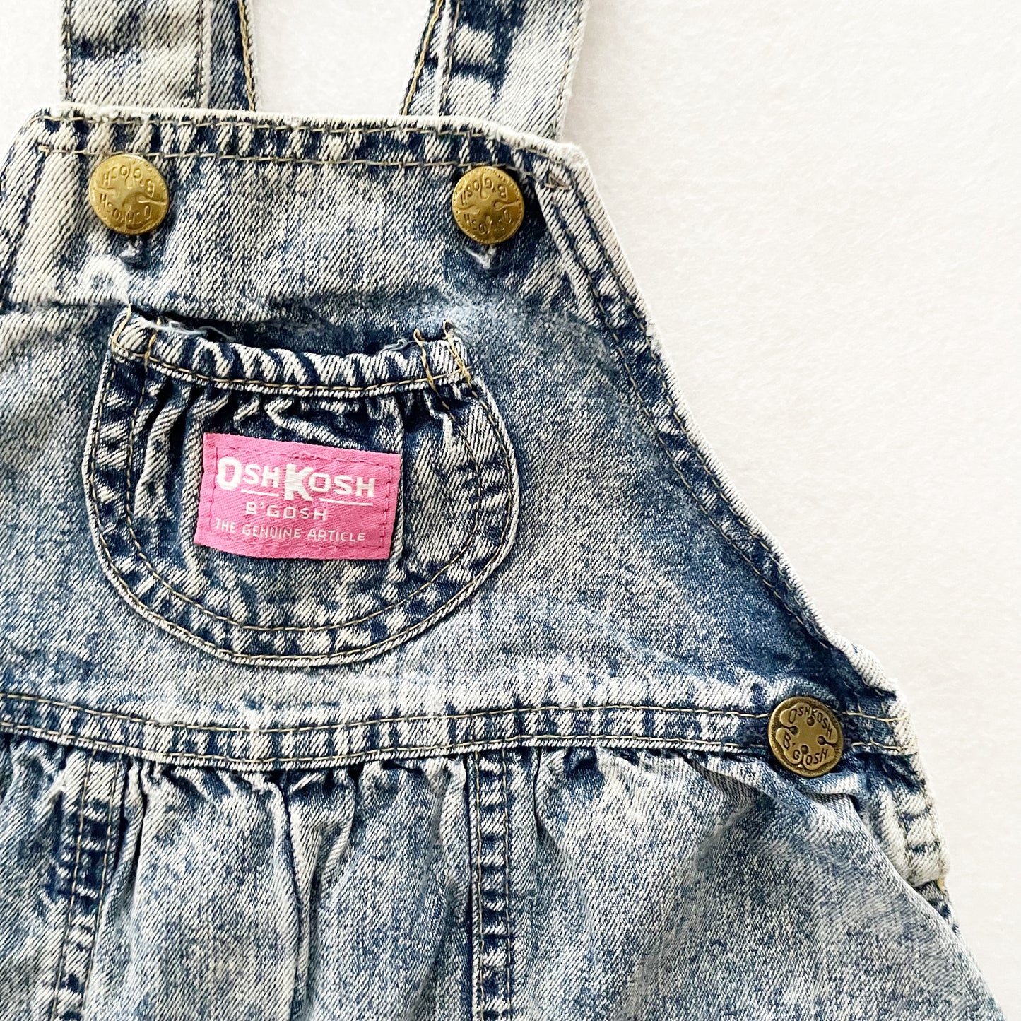 OshKosh Acid Wash Bubble Overalls
