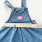 OshKosh Denim Skirtall - Yellow Clover Vintage Kids Clothes