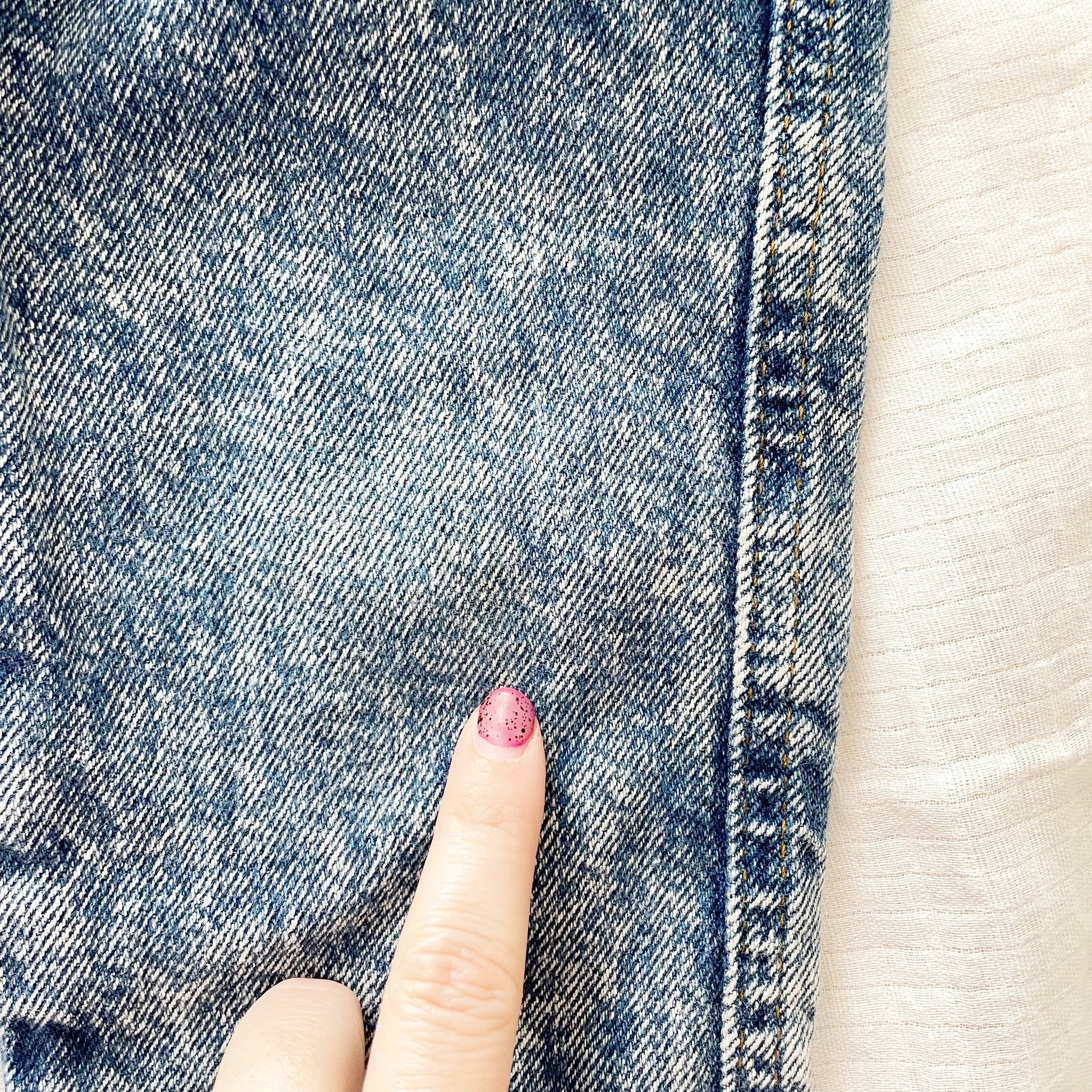 Levi’s Acid Wash Jeans • 4T - Yellow Clover Vintage Kids Clothes