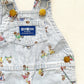 OshKosh Play Time Bears Overalls - Yellow Clover Vintage Kids Clothes