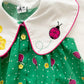 Austin & Ashley Ladybug Flower Dress Set - Yellow Clover Vintage Kids Clothes