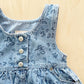 Vintage Levi’s Butterfly Print Jumper - Yellow Clover Vintage Kids Clothes