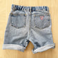 Vintage Guess Lighter Wash Denim Shorts - Yellow Clover Vintage Kids Clothes