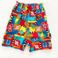 OshKosh Geo Bike Shorts - Yellow Clover Vintage Kids Clothes