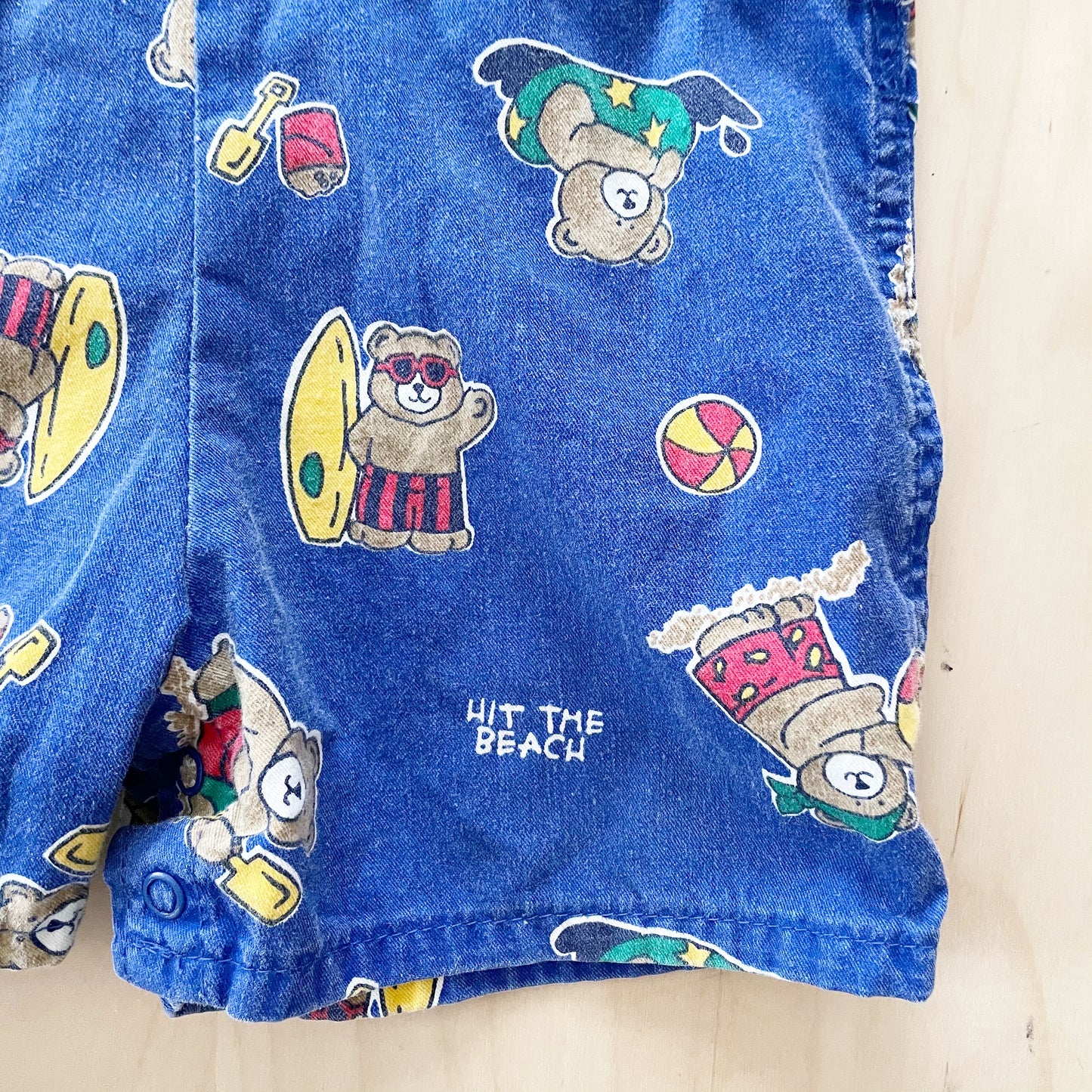 Vintage Baby B’gosh Beach Bear Shortalls