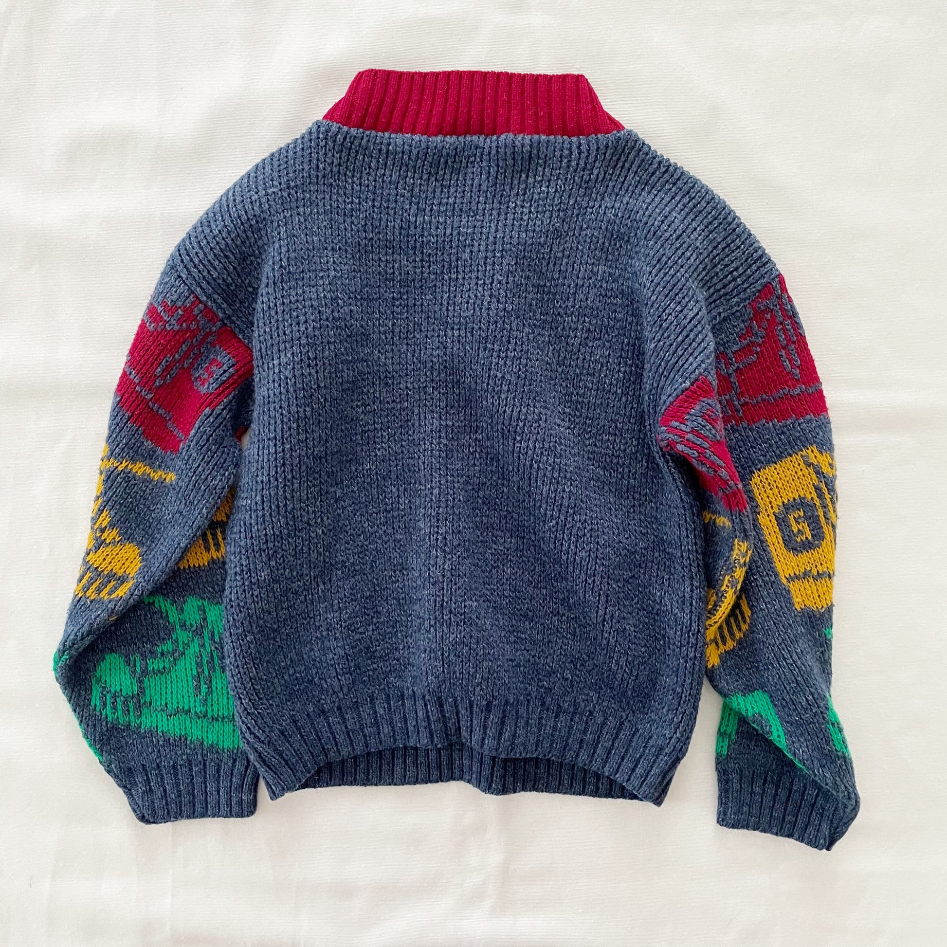 Hot Cashews Snoopy Sneaker Sweater • 5T (?) - Yellow Clover Vintage Kids Clothes