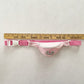 OshKosh Pink Striped Belt Bag - Yellow Clover Vintage Kids Clothes