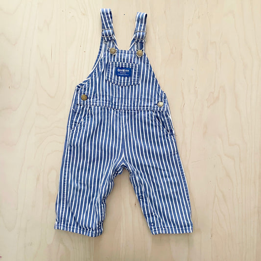 OshKosh Blue Stripe Overalls