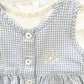 Baby B’gosh Gingham Romper Set - Yellow Clover Vintage Kids Clothes