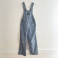 OshKosh Classic Hickory Stripe Overalls - Yellow Clover Vintage Kids Clothes