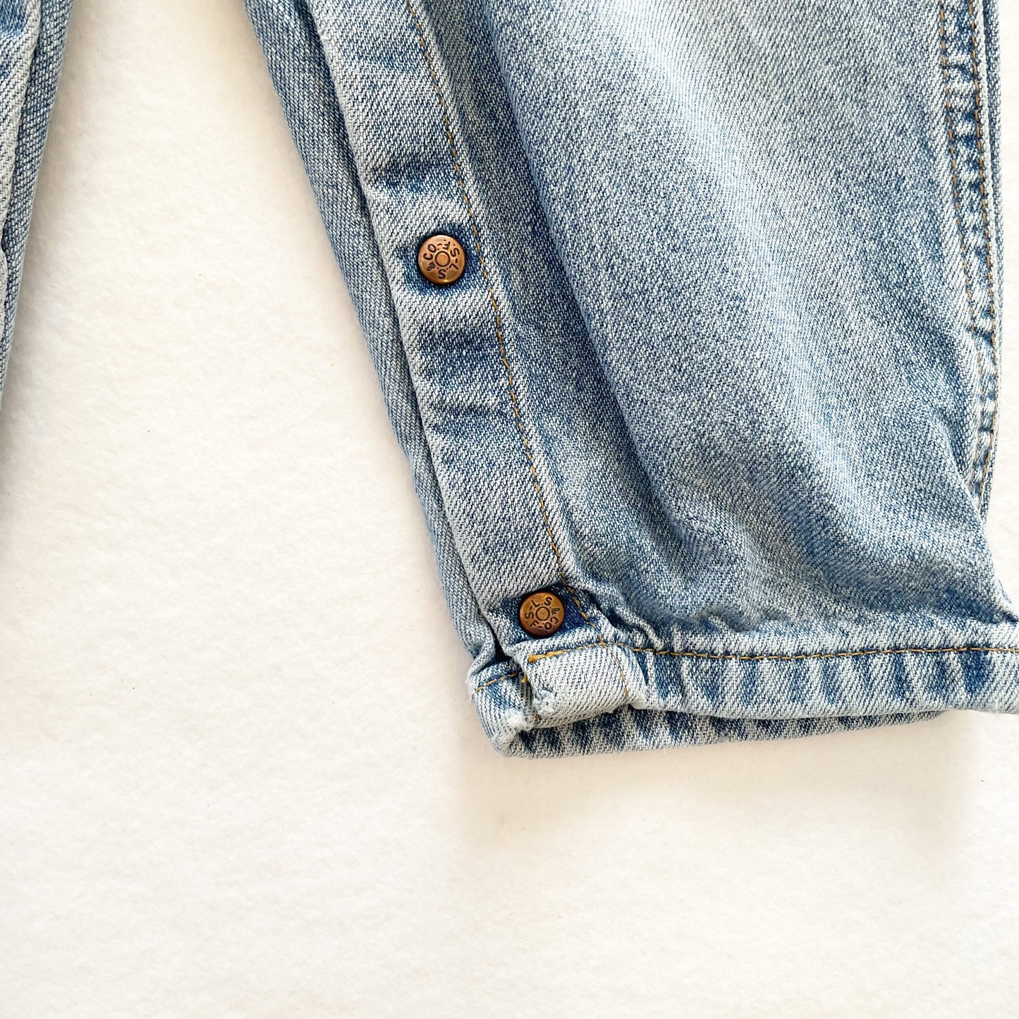 Levi’s Koverall Overalls • 24m - Yellow Clover Vintage Kids Clothes