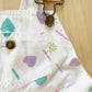 Hush Puppies Heart Print Overalls - Yellow Clover Vintage Kids Clothes