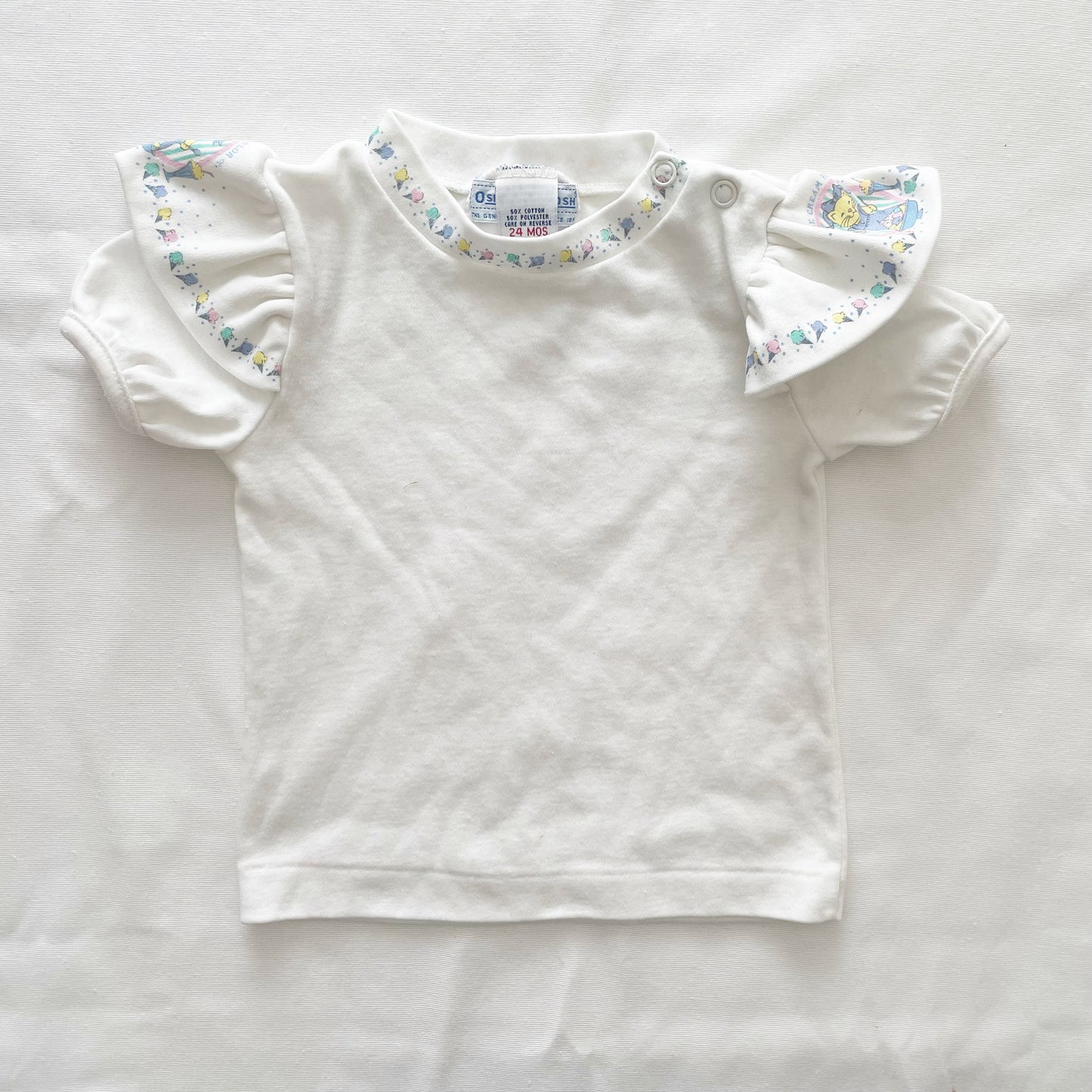 OshKosh Ice Cream Kitty Layer Top