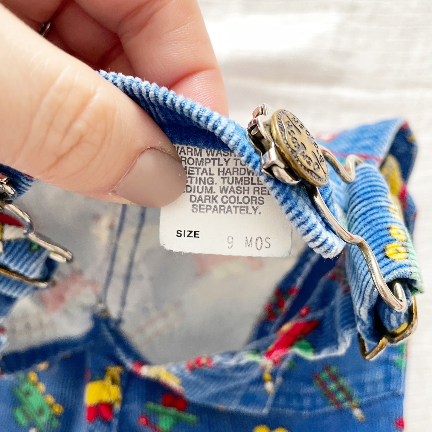 OshKosh Train Fine Cord Overalls