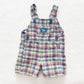 Baby B’gosh Plaid Shortalls