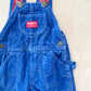 OshKosh Cord Flannel Lined Overalls