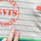 Levi’s Underwater Explorer Patches Tee • 7y? - Yellow Clover Vintage Kids Clothes