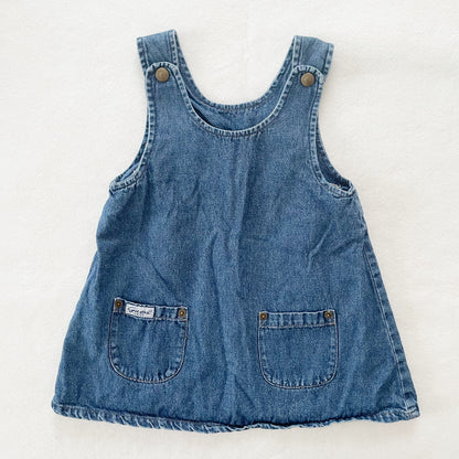 Vintage Guess Denim Toddler Jumper Dress