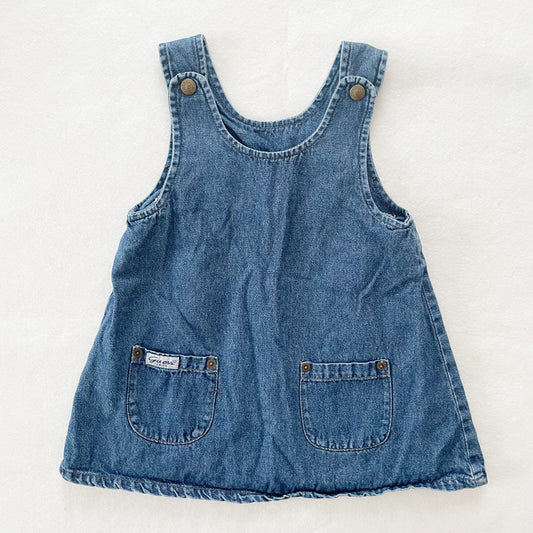 Guess Denim Jumper • 3y - Yellow Clover Vintage Kids Clothes